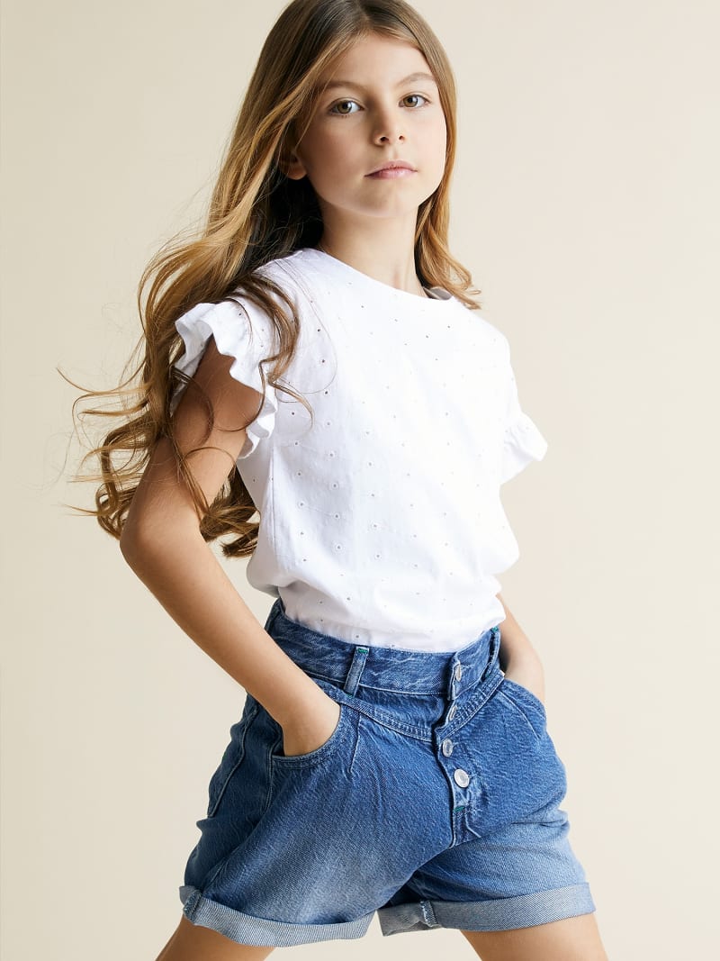 Shorts relaxed Bambina | GUESS® kids Sito Ufficiale