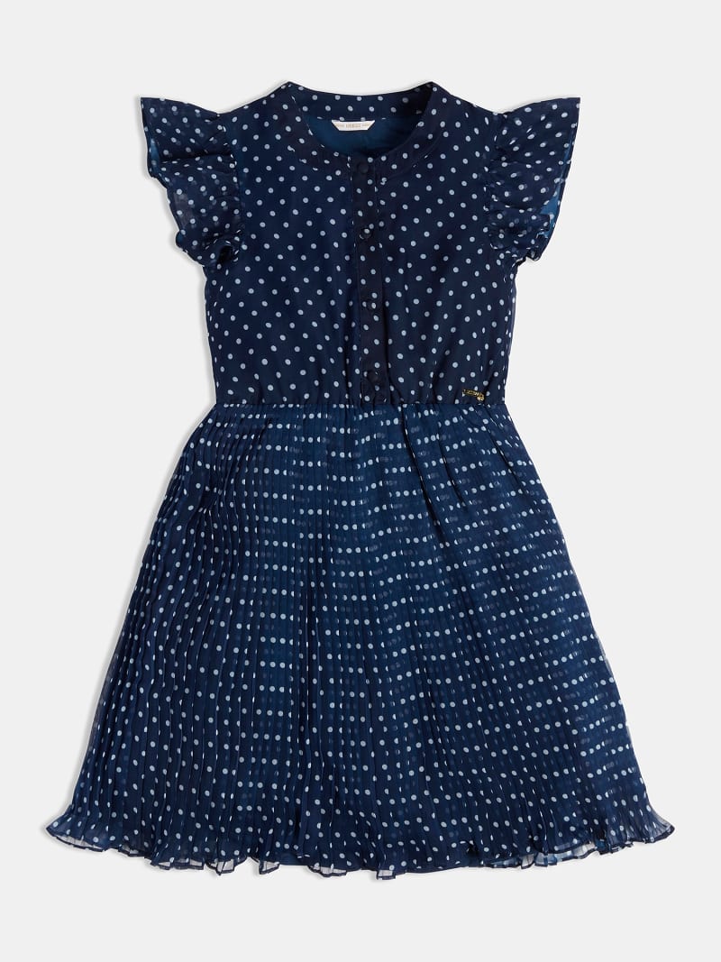 Φόρεμα πουά ζακάρ (Polka dots)