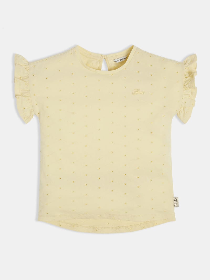 Yellow hotsell guess top