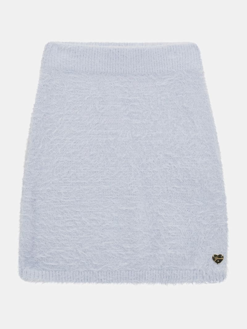 Mini-rok van sweaterstof