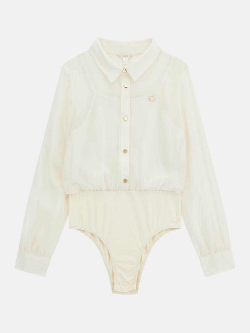 GUESS Kids Camicia in chiffon con body Bambina