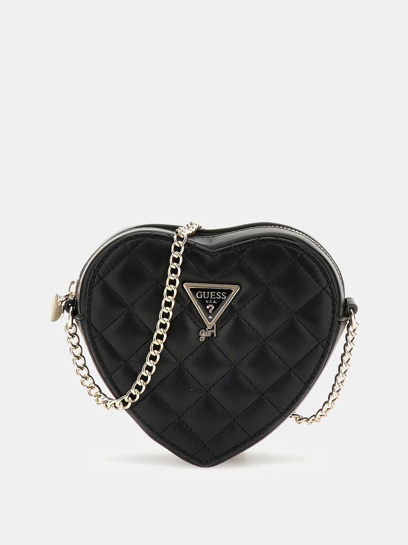 GUESS® Herztasche Kunstleder