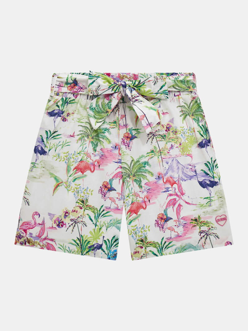 Shorts met print all-over