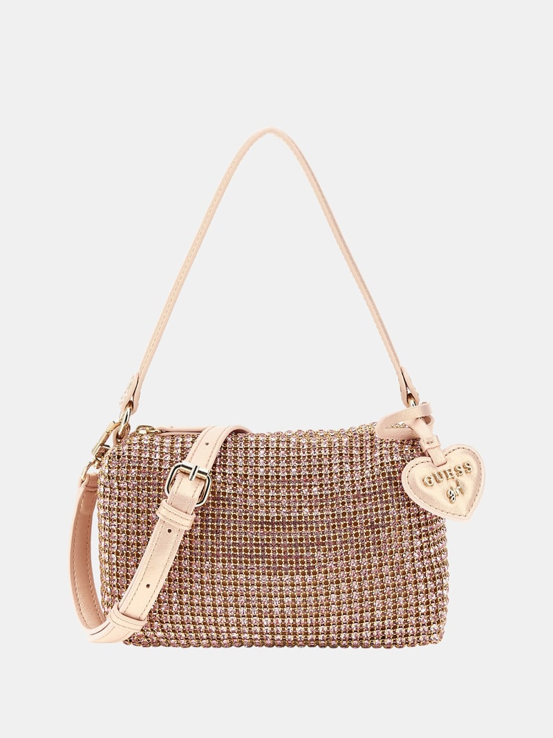 Crossbody met stras