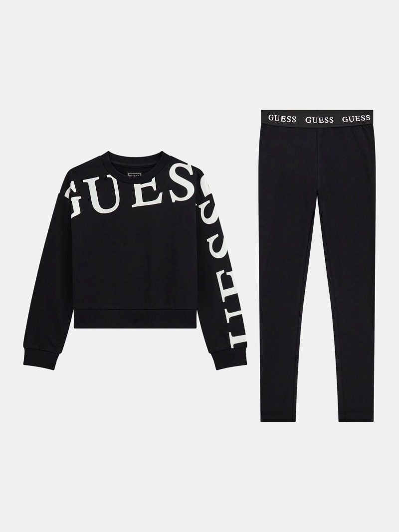 GUESS Kids Set felpa e leggings Bambina