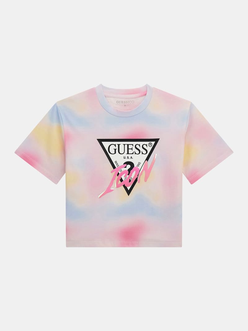 Pink guess t shirt sales