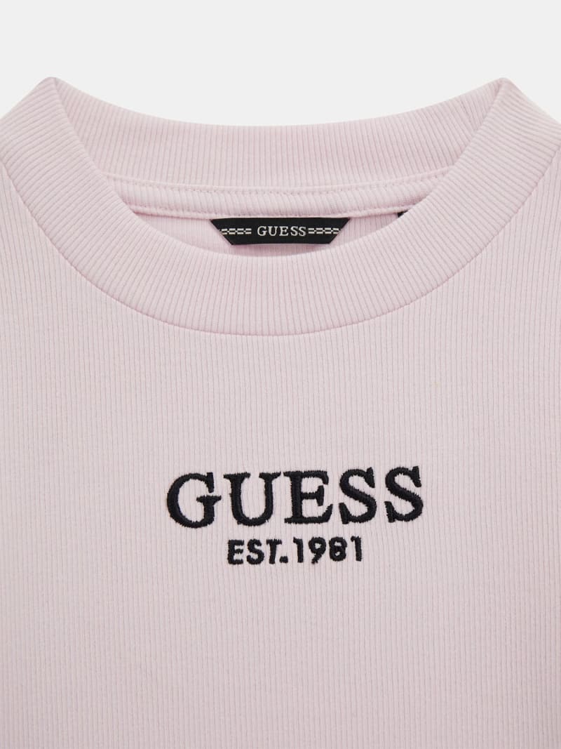 T-shirt Fille Guess Ballet Pink/rose - Prêt-à-Porter