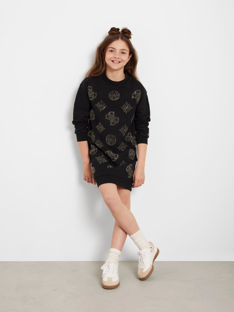 GUESS Kids Robe strass all over Fille