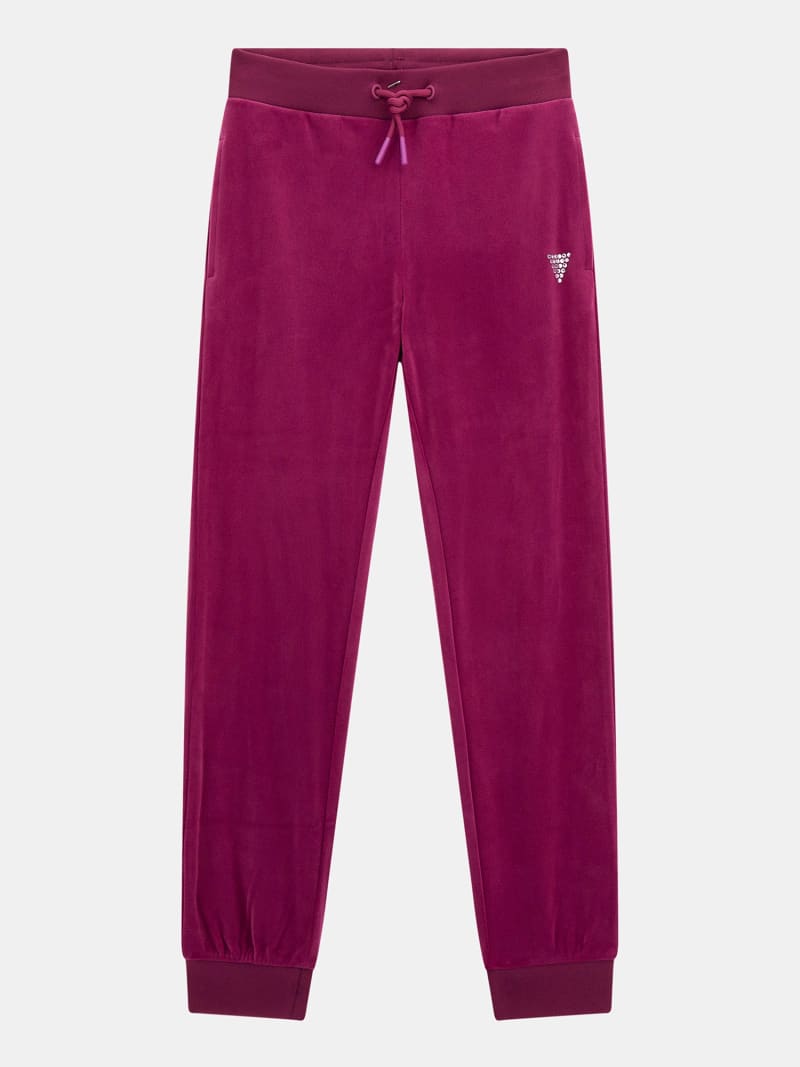 Velvet jogger pant