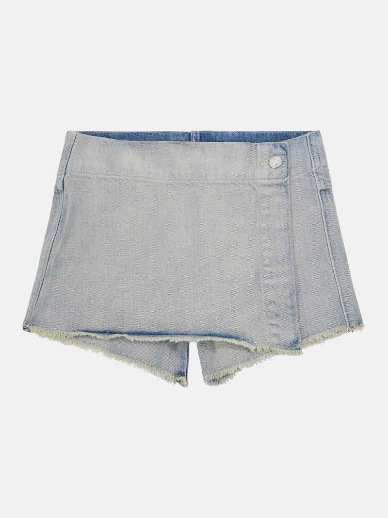 Denim mini skort | GUESS® Official Website
