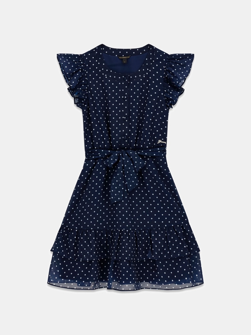 Chiffon midi dress