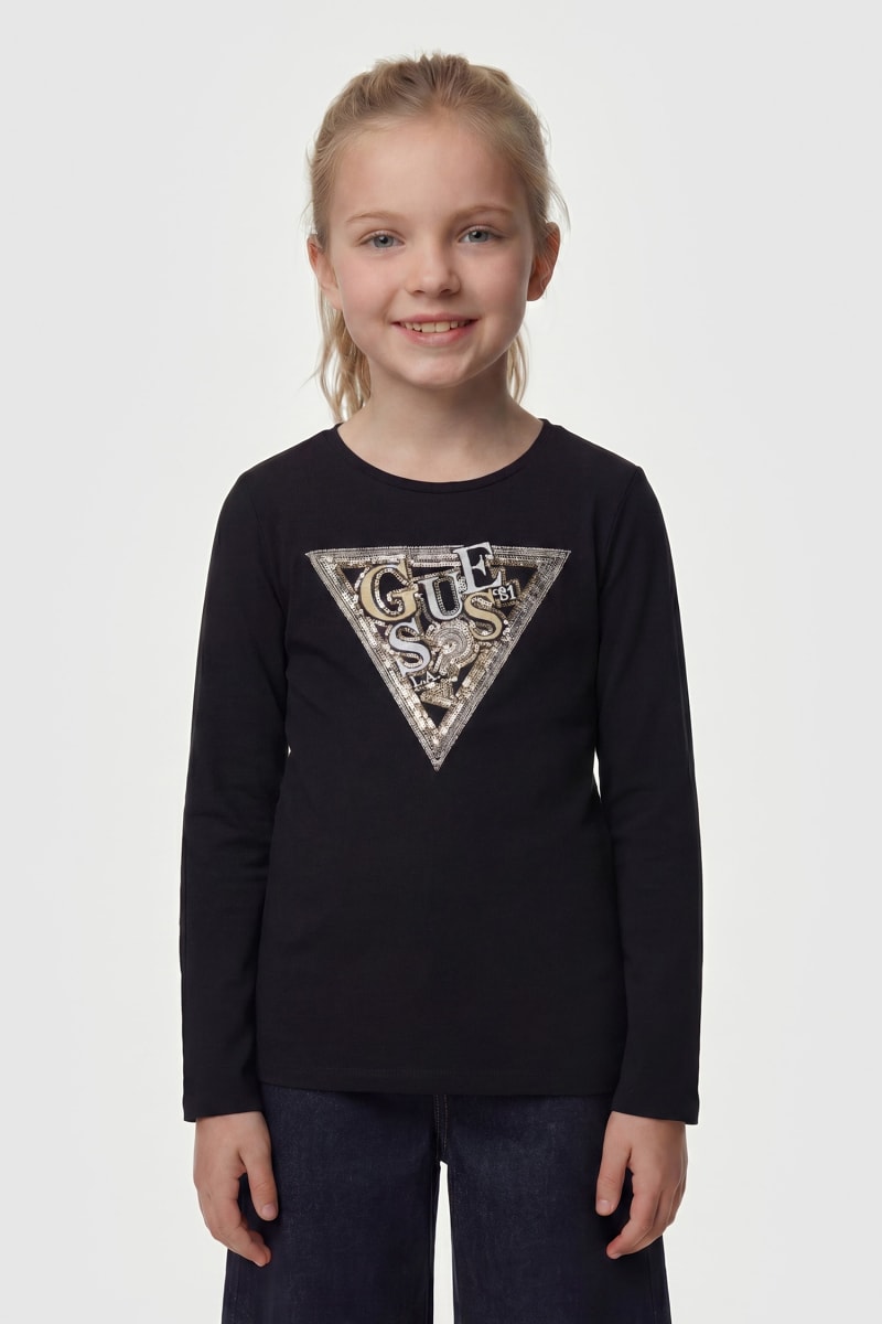 Sequins logo t-shirt T-shirt main image 1
