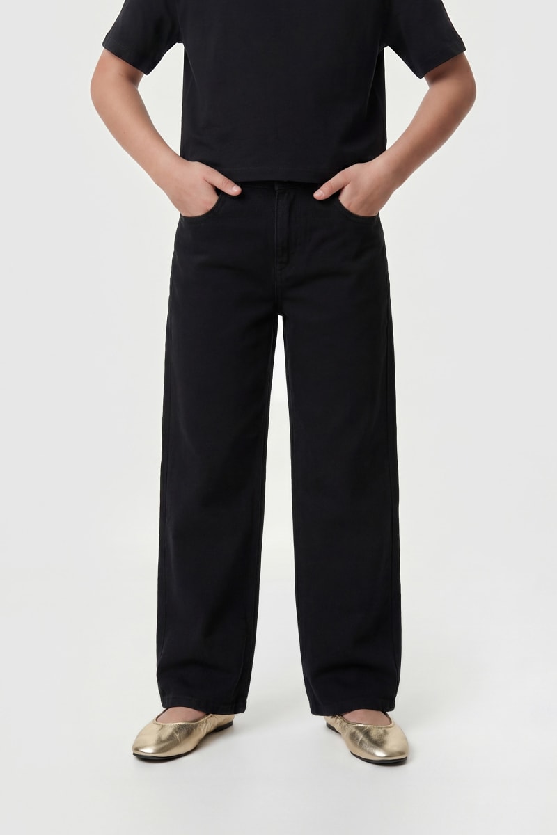 GUESS® Wide-leg denim pants Kids