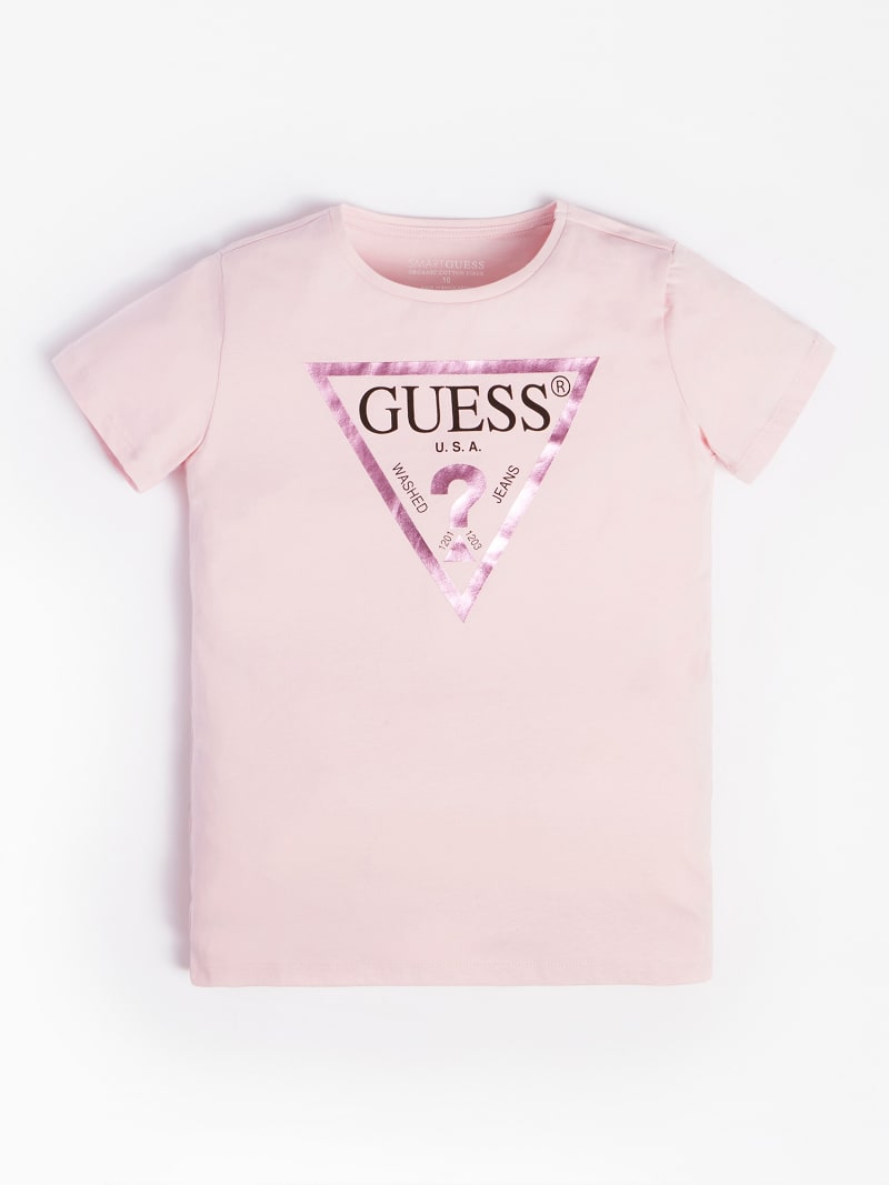 Foil ucgen logolu t shirt
