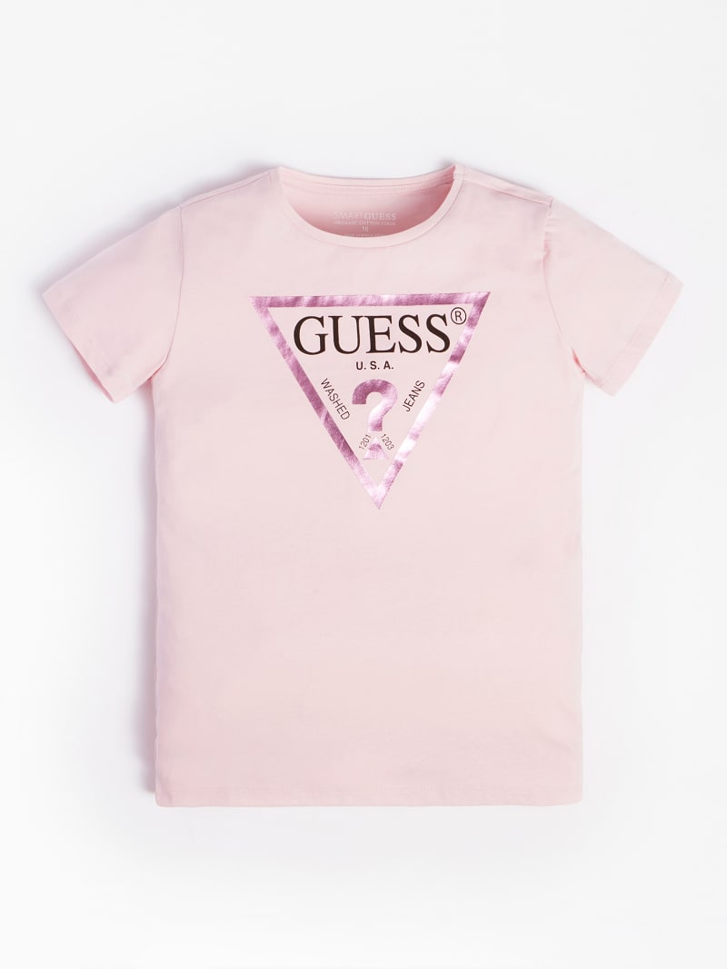 CAMISETA CON TRIÁNGULO LOGO LAMINADO | GUESS® Kids