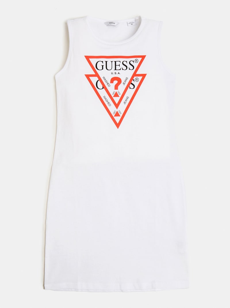 DRESS WITH LOGO PRINT ON THE FRONT