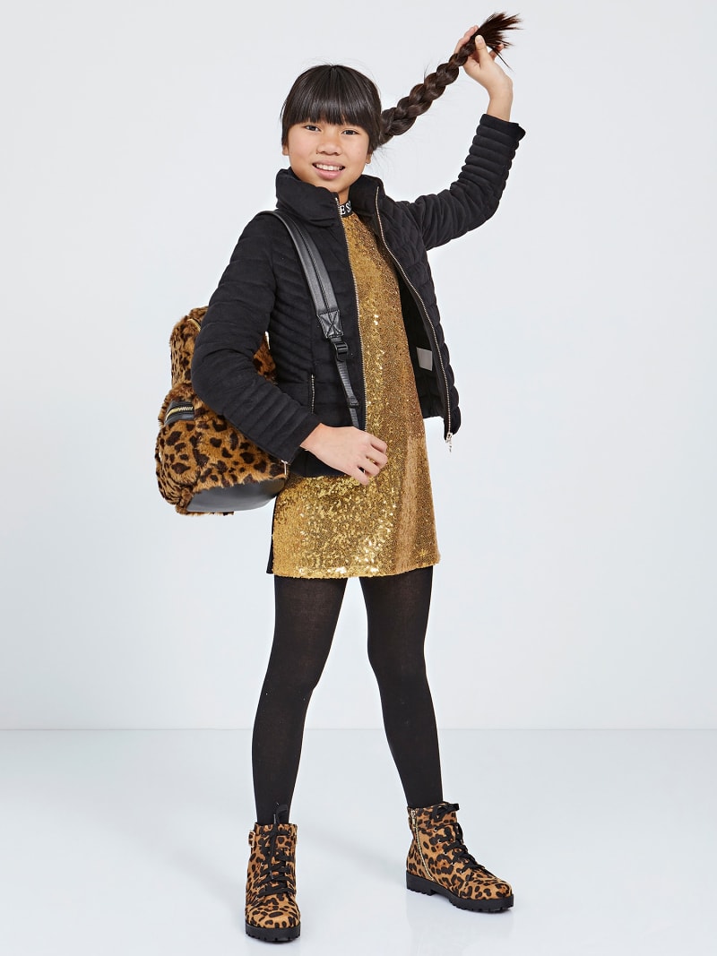 sequin dress in store