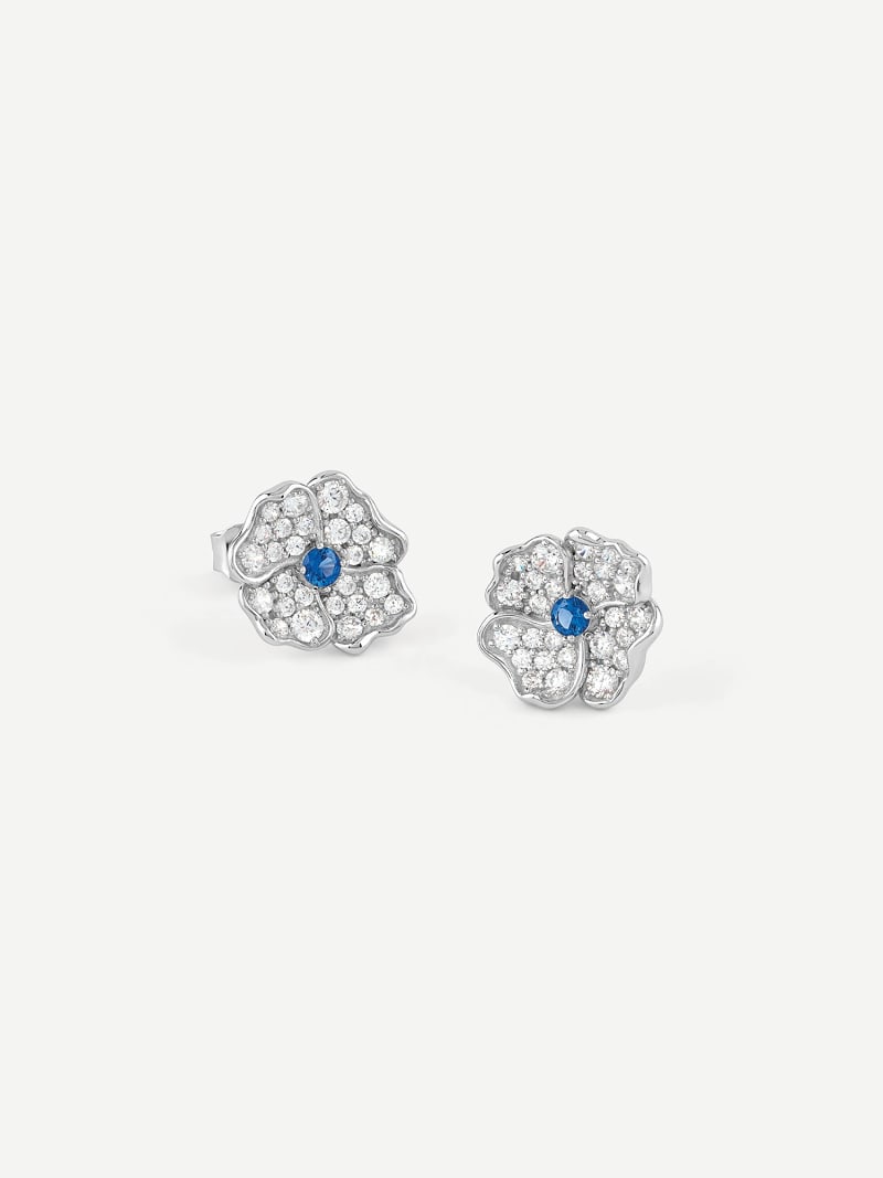 Orecchini A Forma Di Cavallo Con Fiore In Argento 925 - Gioielli Ipoallergenici Per Donne E Ragazze, Regalo Con Panno E Confezione - 5