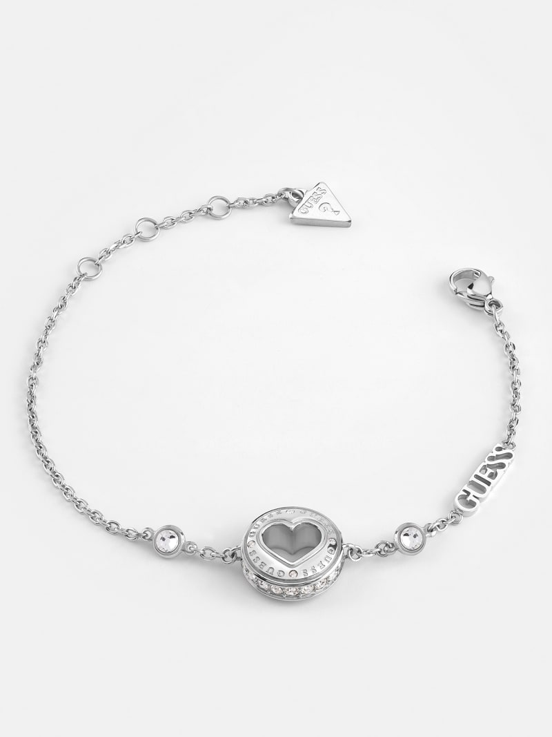 Guess bracelet outlet with heart