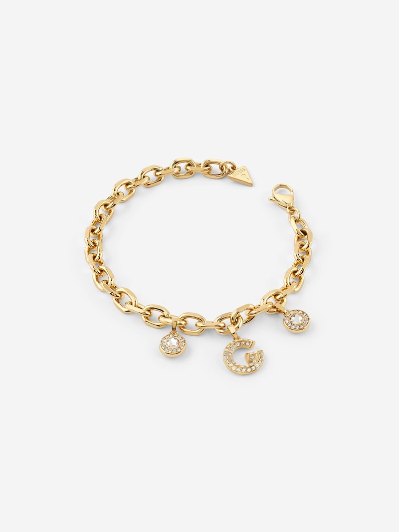 Bracelet CHRYSALIS - GUESS en Acier Doré et Zircons - JUBB04110JWYGS