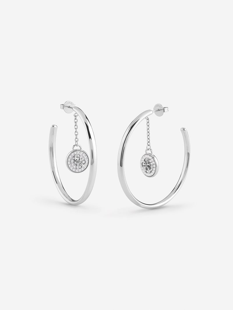 Guess triangle earrings clearance