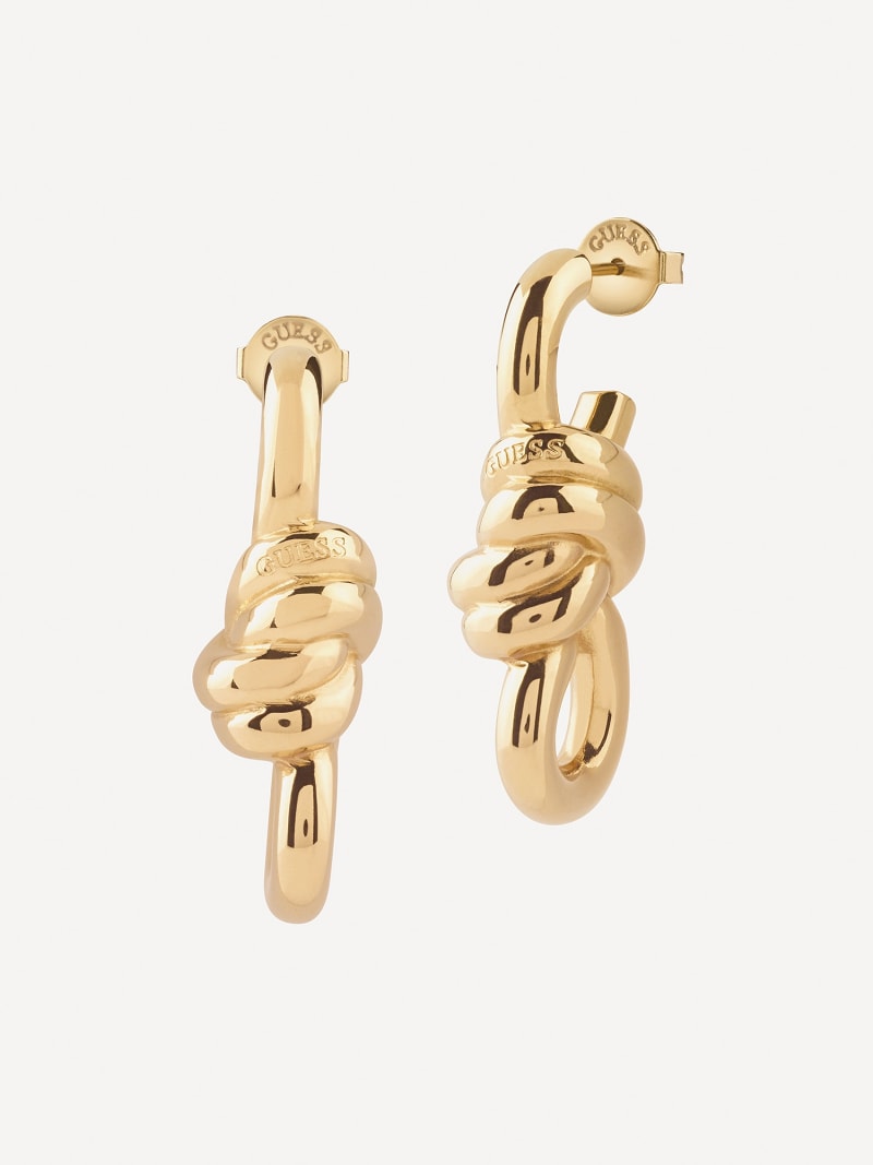 Guess knot store earrings