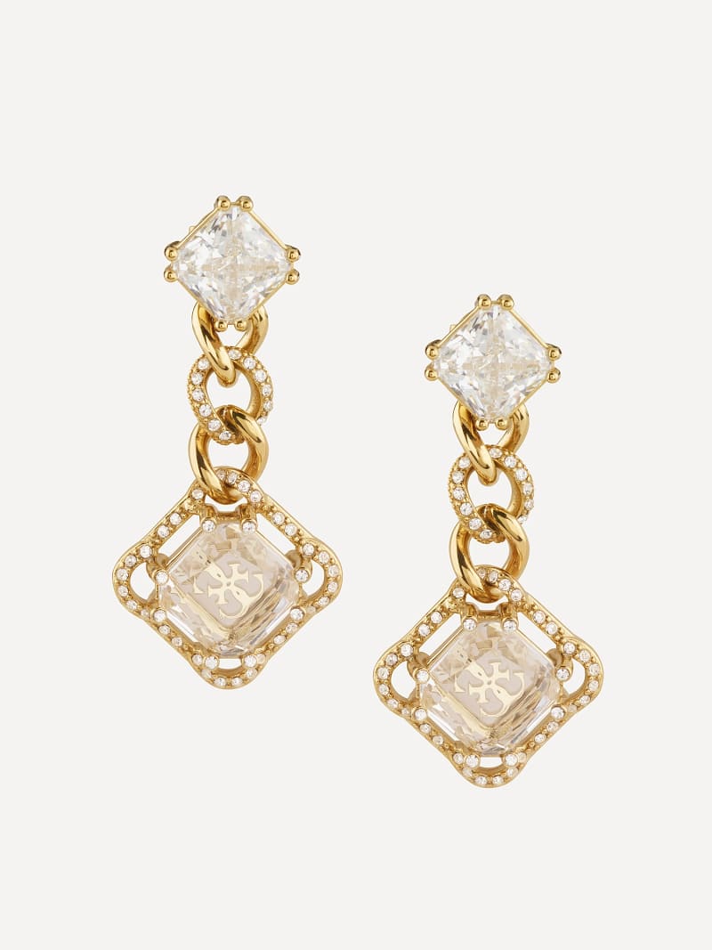 Guess long earrings discount