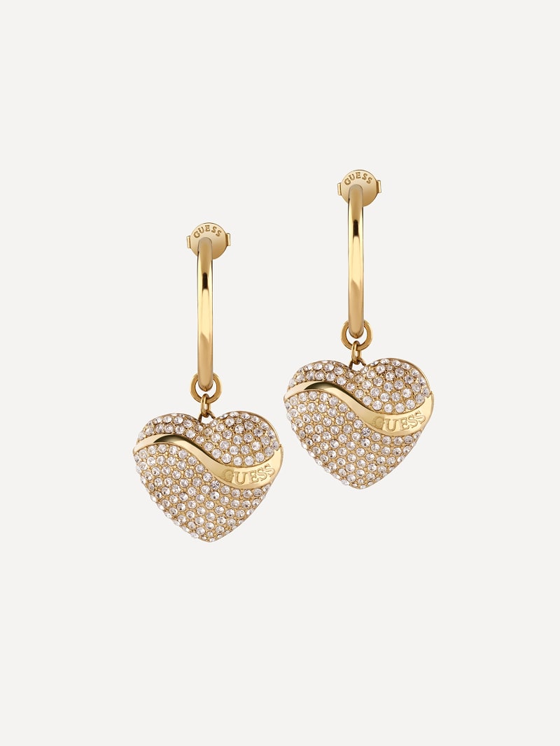 Boucles D'oreilles GUESS En Acier Inoxydable - Neuf Sans Emballage D'origine