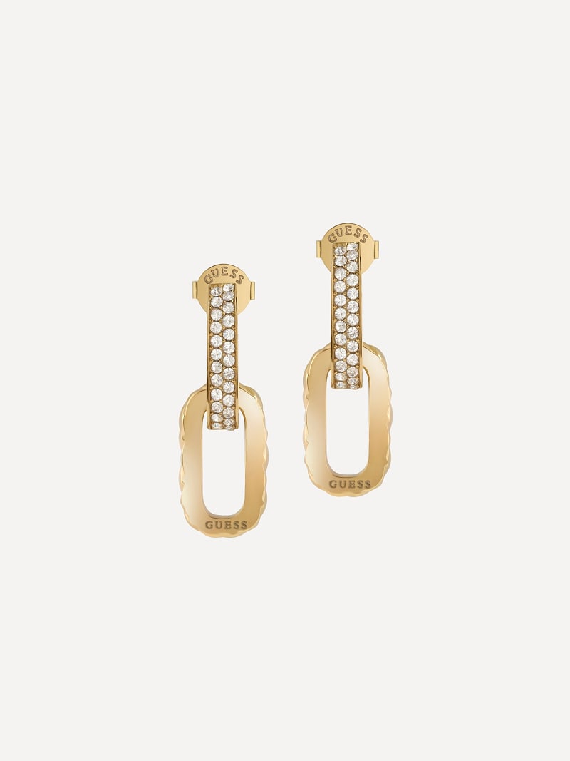 Shining winter earrings