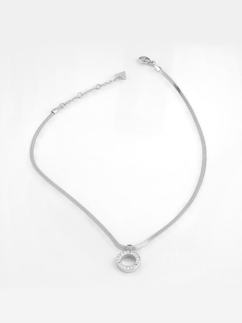 Guess necklace circle cheap