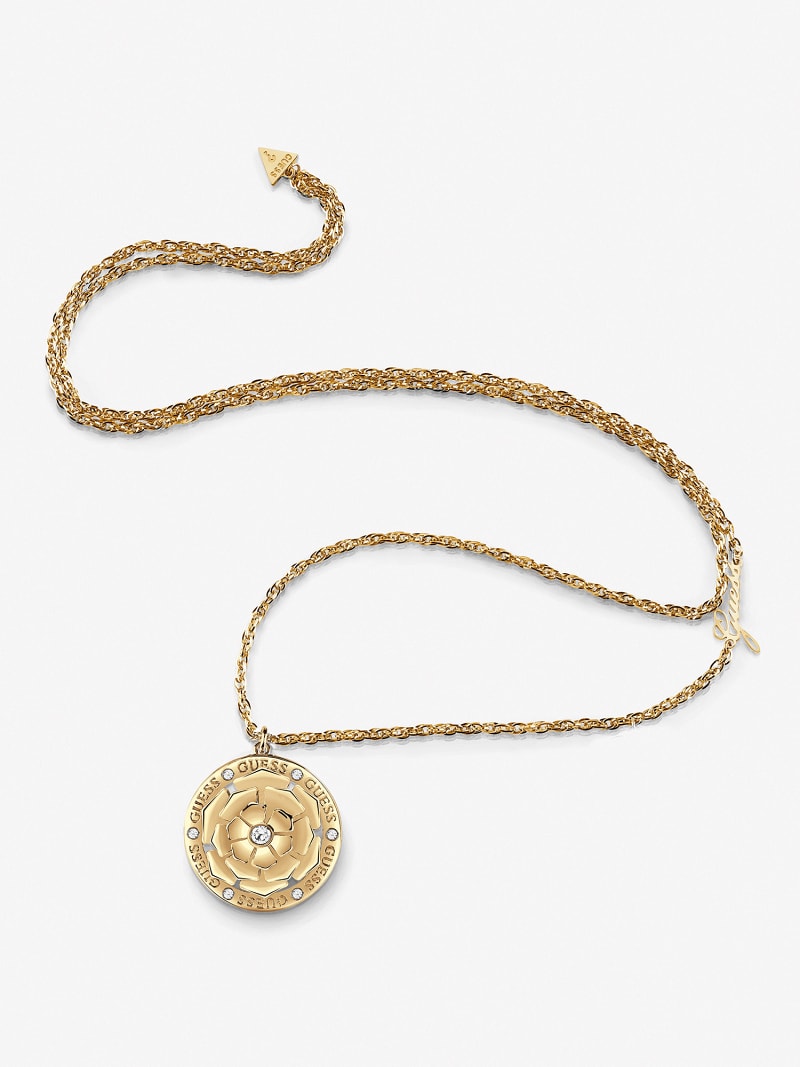 Guess 2025 coin necklace