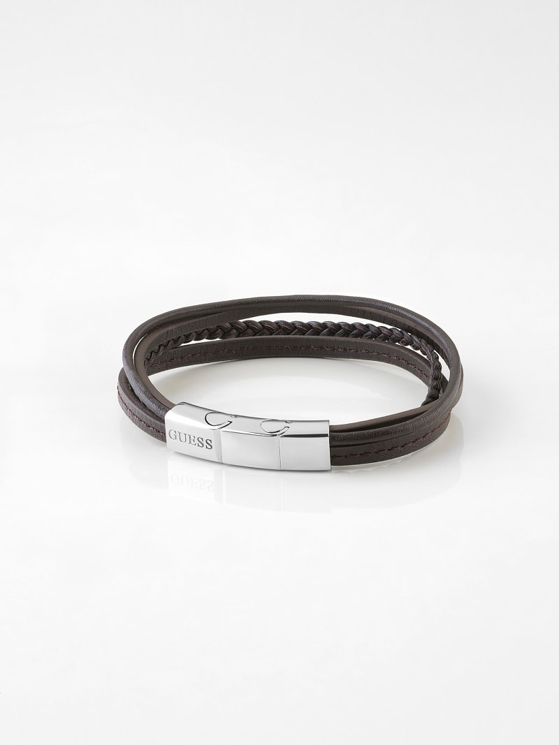 Guess leather bracelet new arrivals