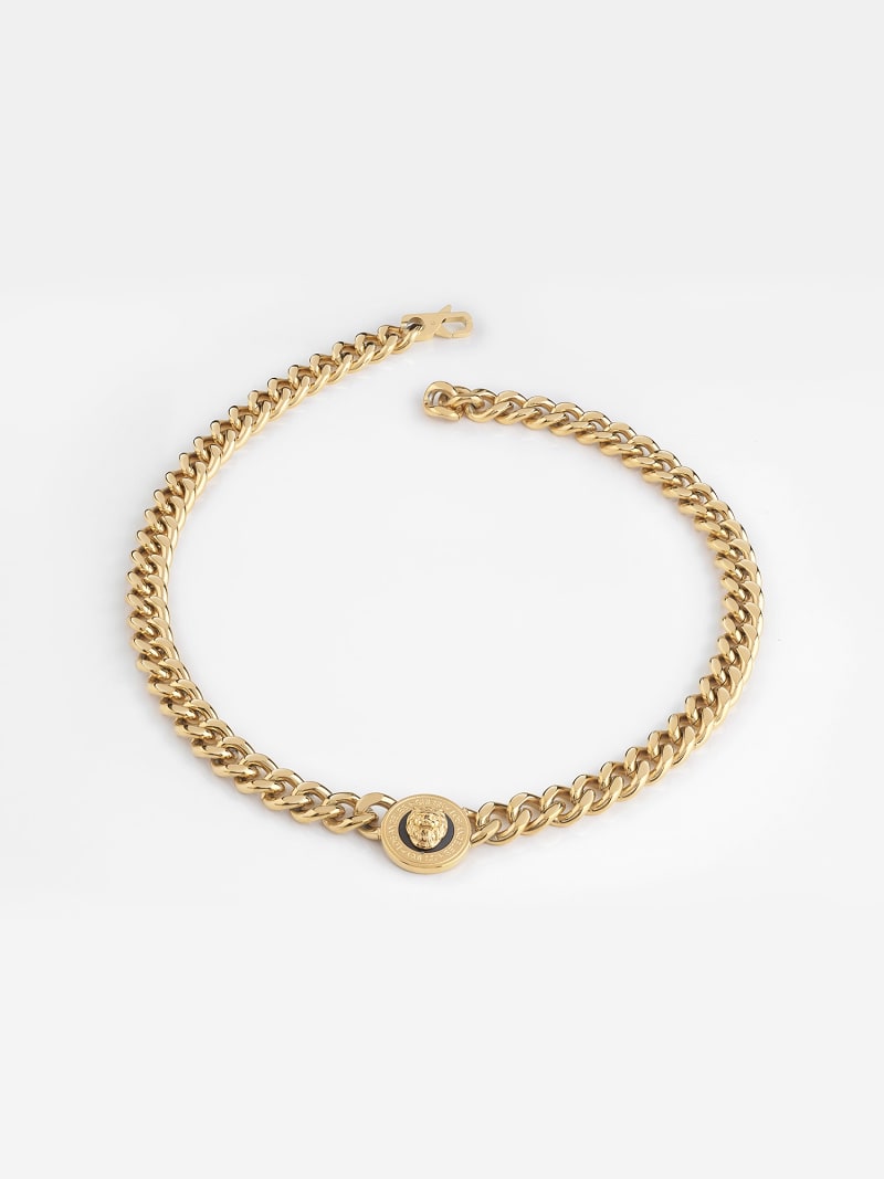 Guess lion necklace clearance