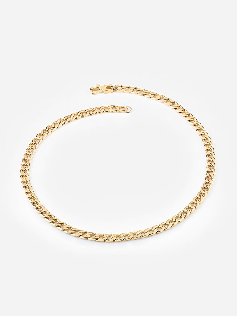 Guess gold chain men shop