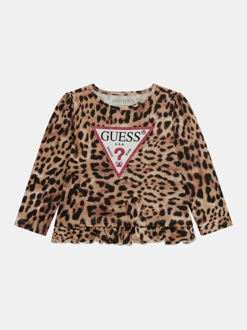 GUESS Kids Tamam cicek desenli t shirt K z