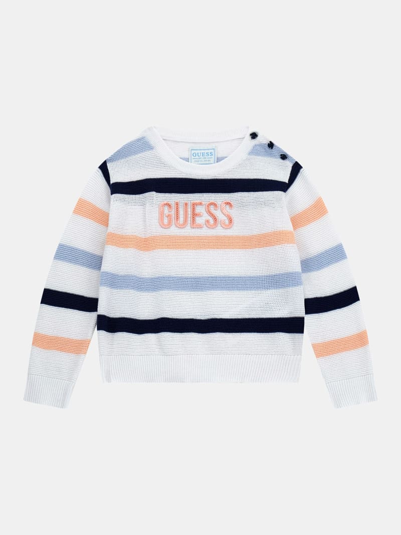 GUESS Kids Maglione a righe Bambina