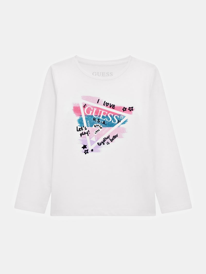 GUESS - Camiseta amarilla J3GI10K6YW1 Niña