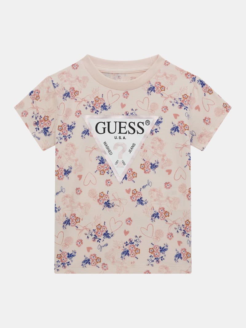 T-shirt estampado floral all over