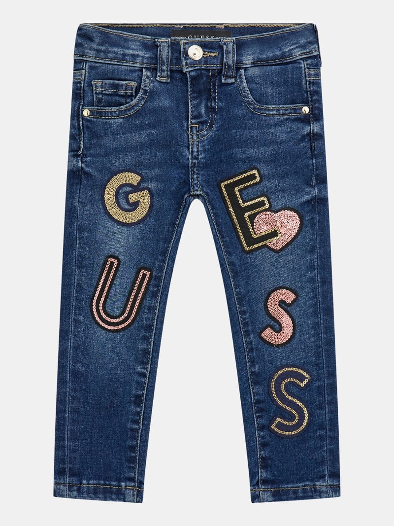 Guess jeans patch hot sale