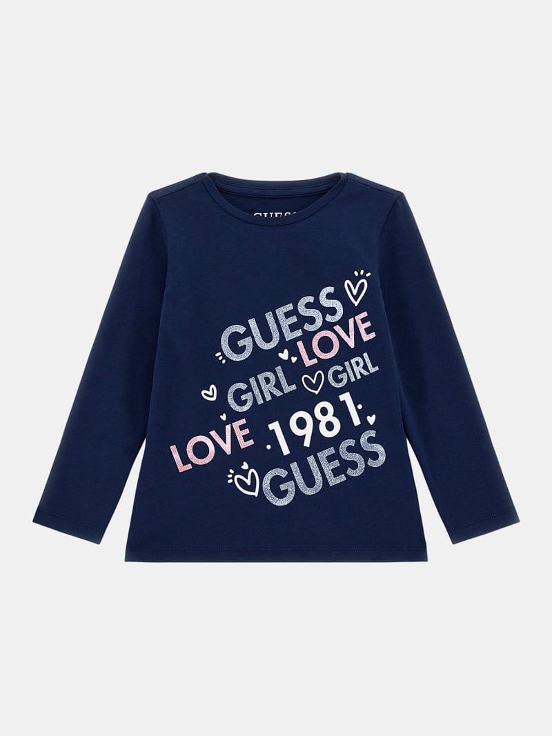 GUESS Kids Camiseta con estampado frontal Nina