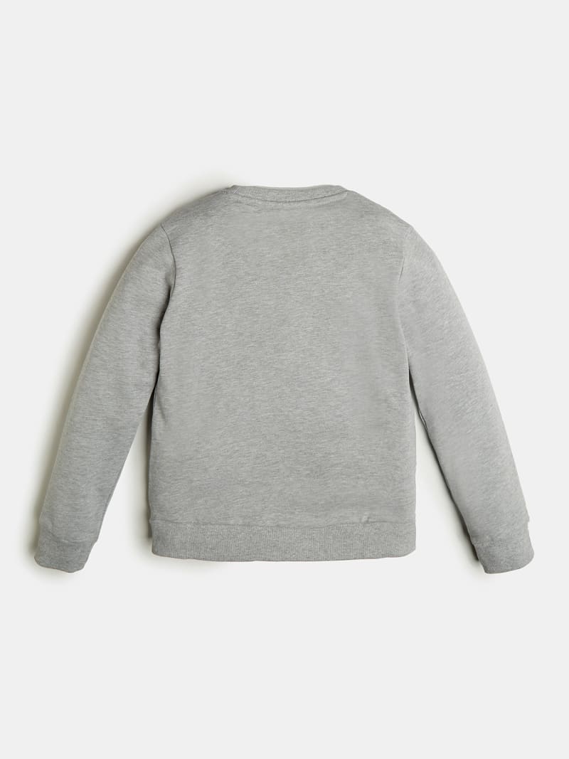 guess triangle logo hoodie