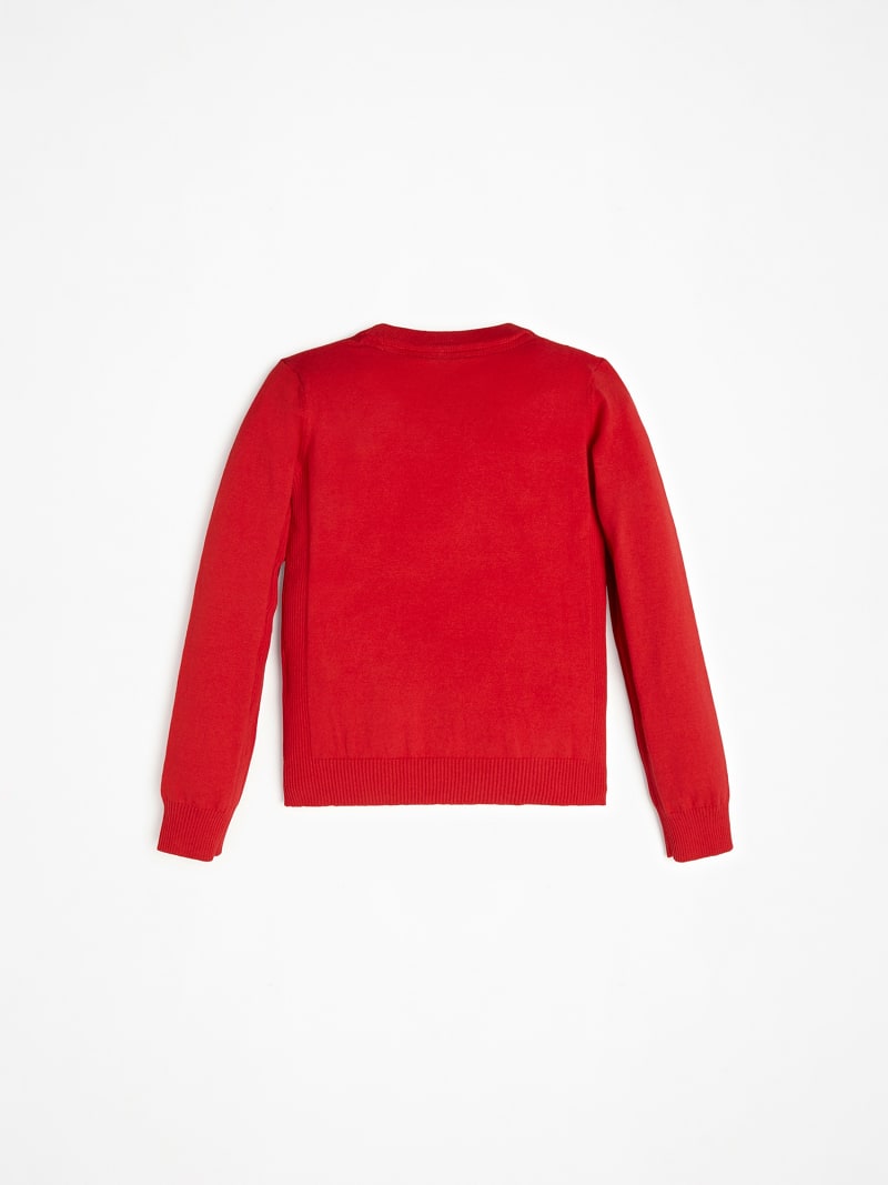 guess crew neck sweater