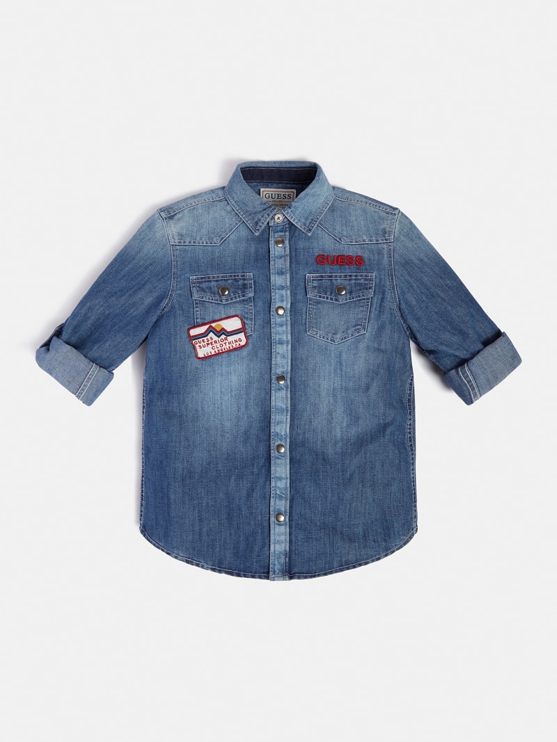 Guess denim blouse 2025