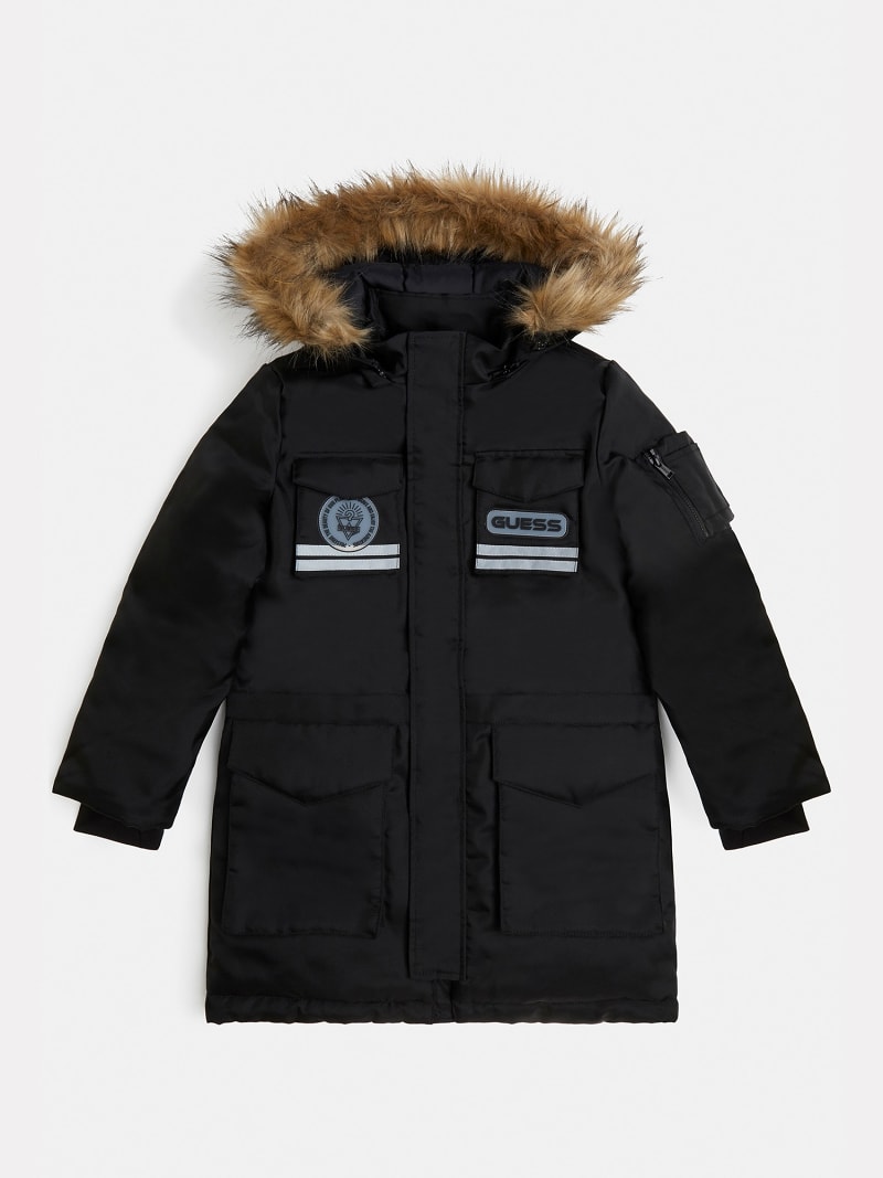 Parka à capuche