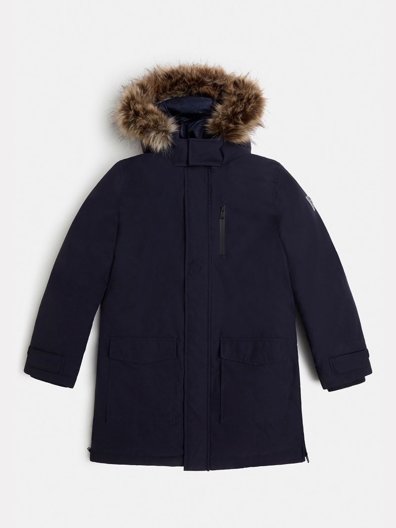 Parka con cappuccio