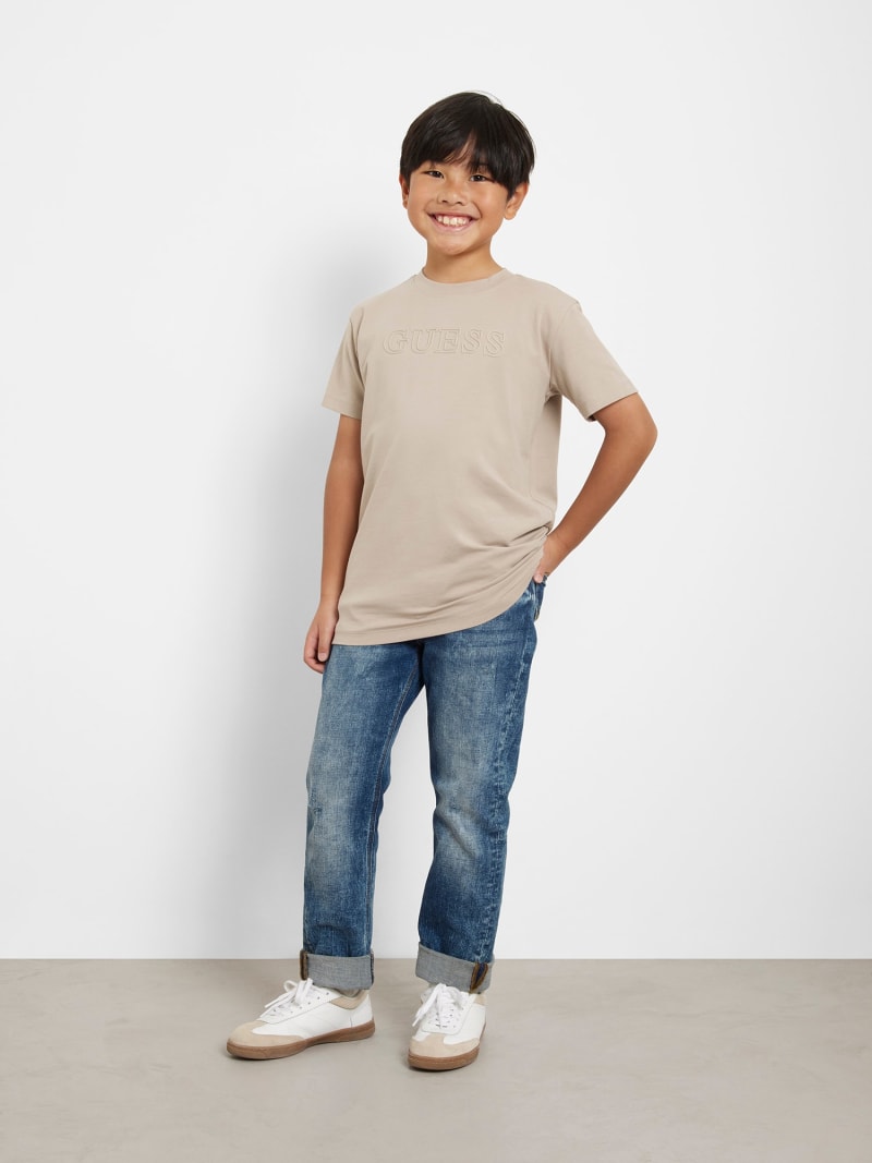GUESS Kids T shirt logo frontale Bambino
