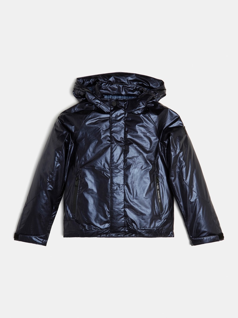 WINDBREAKER IN METALLIC-OPTIK