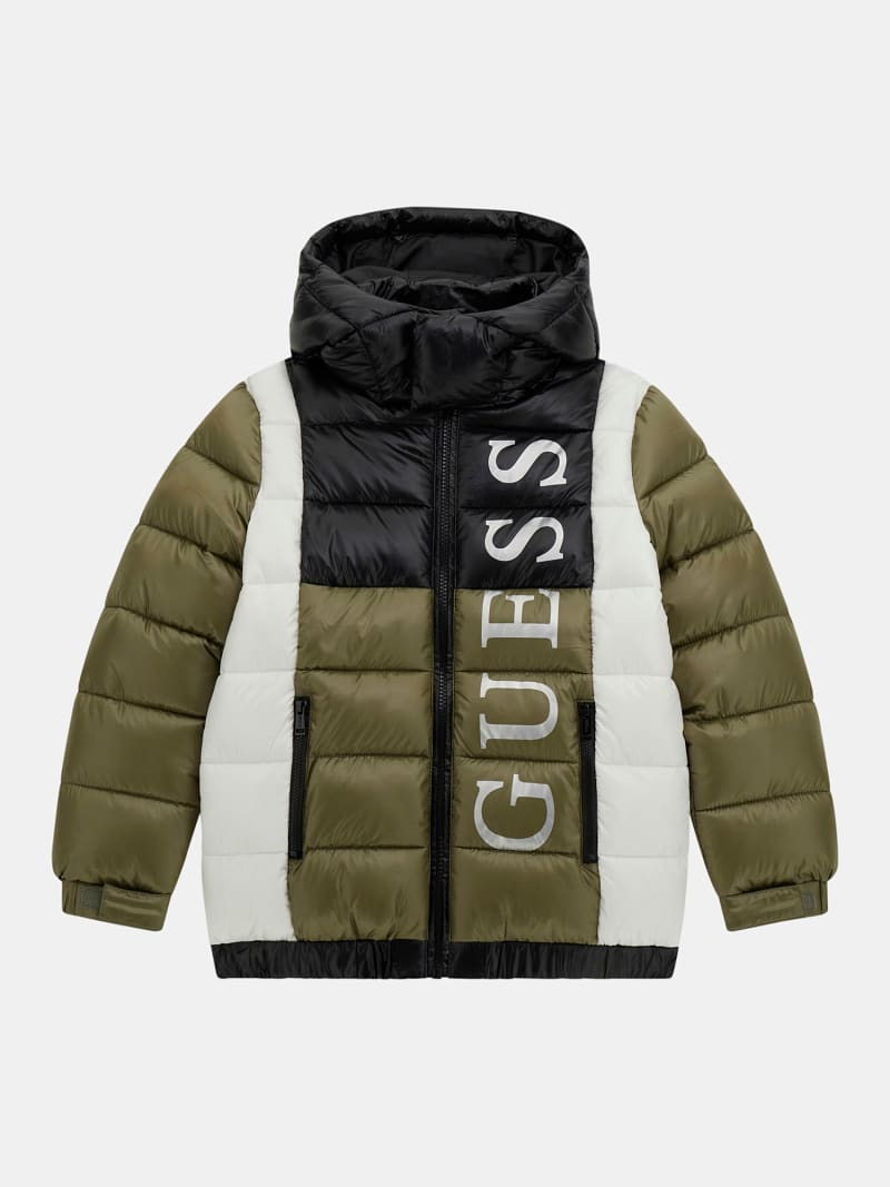 Guess color block jacket best sale