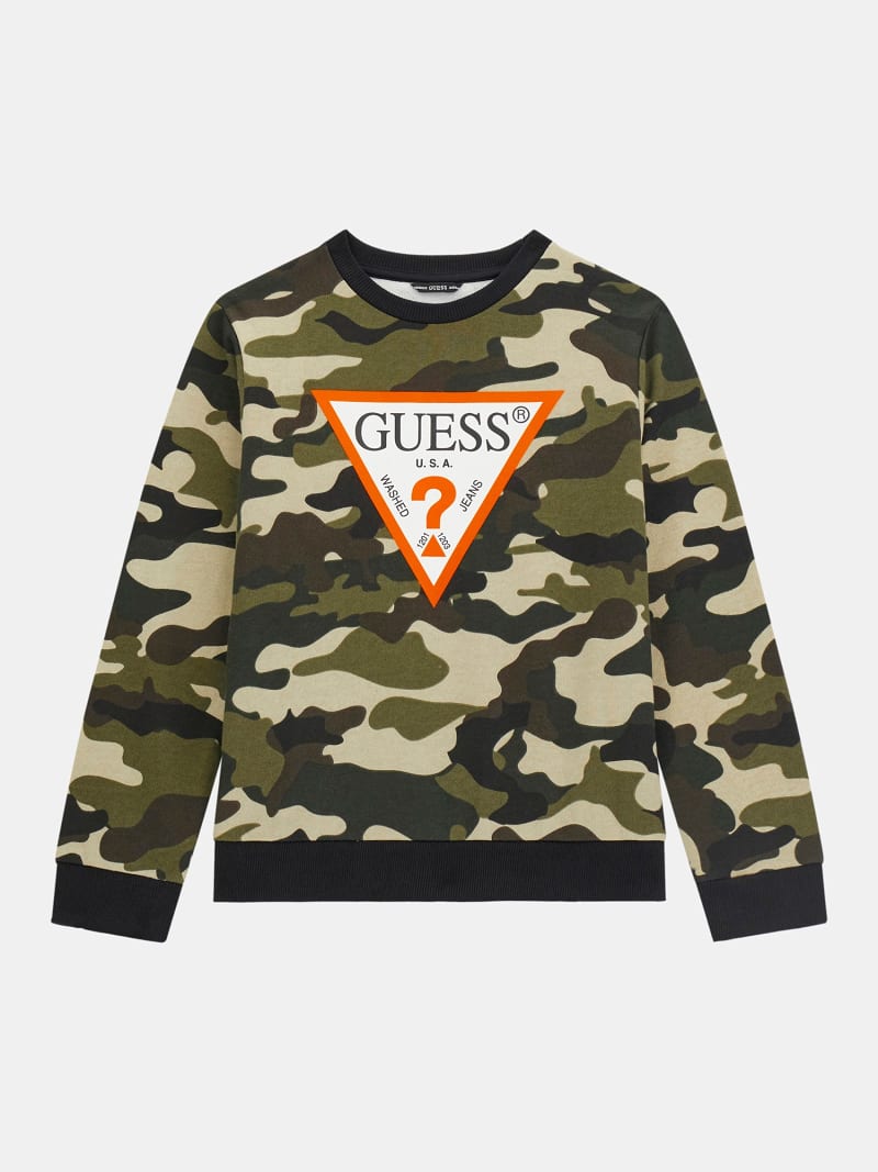 Camouflage sweatshirt