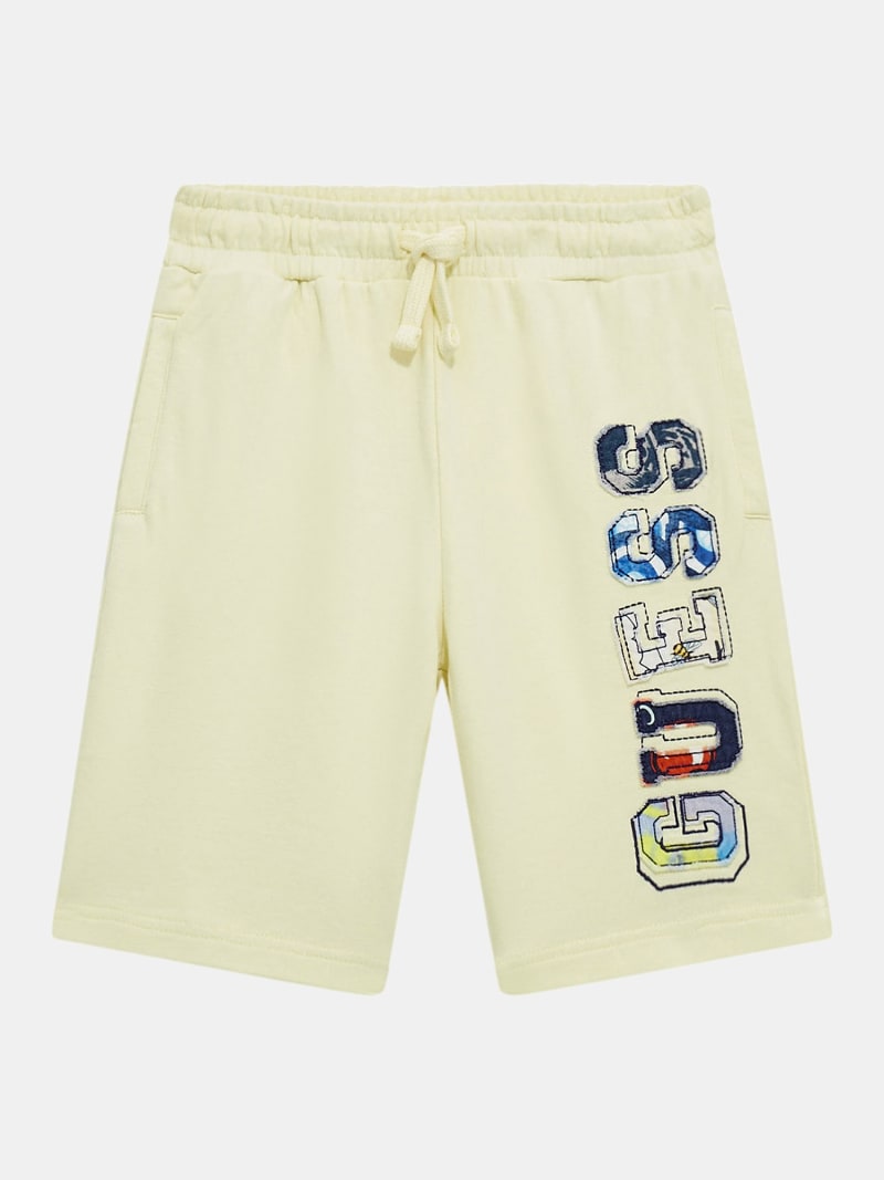 Patch logo shorts